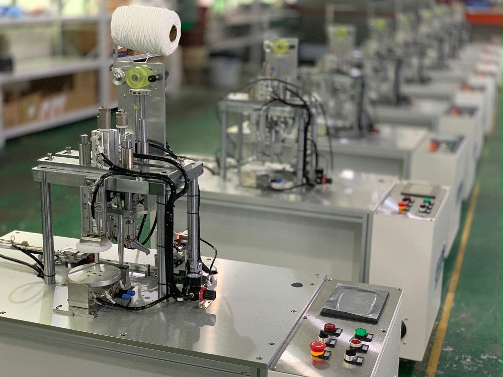 HC-2020A 半自動口罩點(diǎn)耳機(jī)